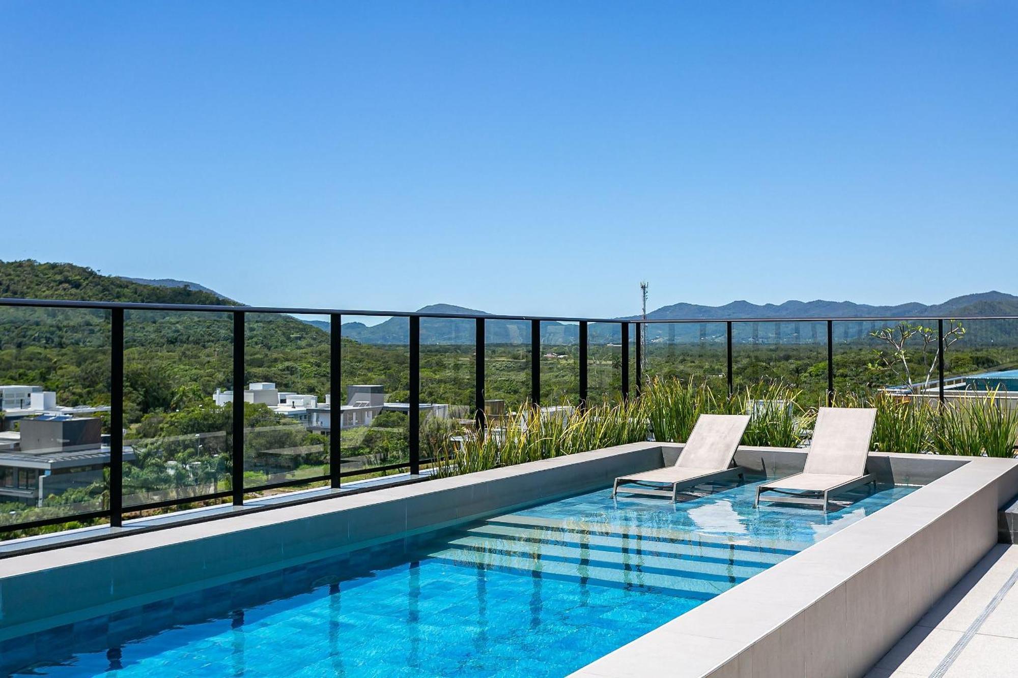 Wi-Fi 300Mb | Rooftop Com Piscina Em Jurere #Ja15 Florianópolis Exteriér fotografie