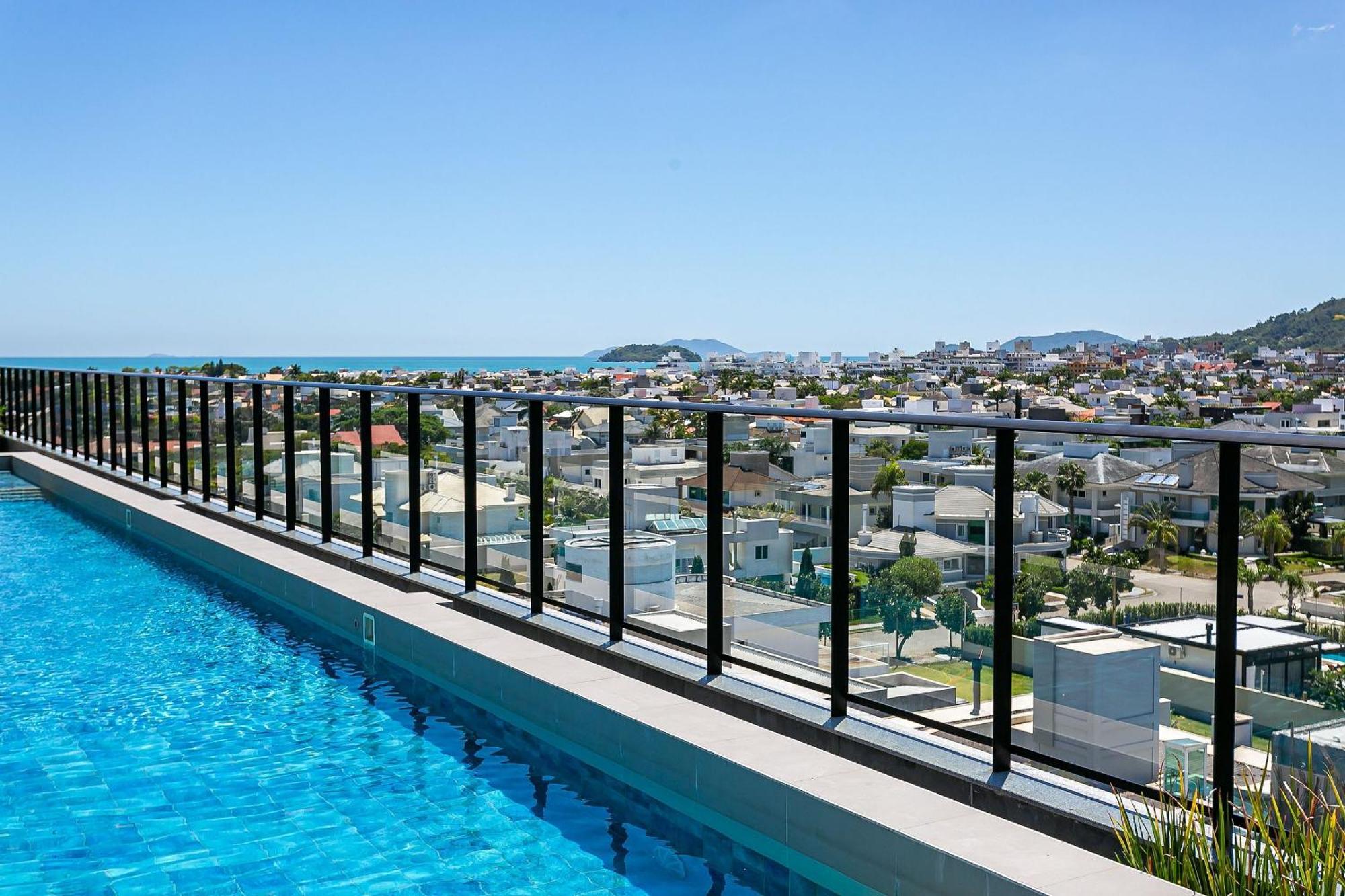 Wi-Fi 300Mb | Rooftop Com Piscina Em Jurere #Ja15 Florianópolis Exteriér fotografie